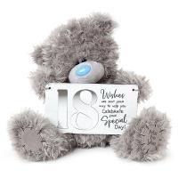 9" Holding 18th Birthday Plaque Me to You Bear Extra Image 2 Preview